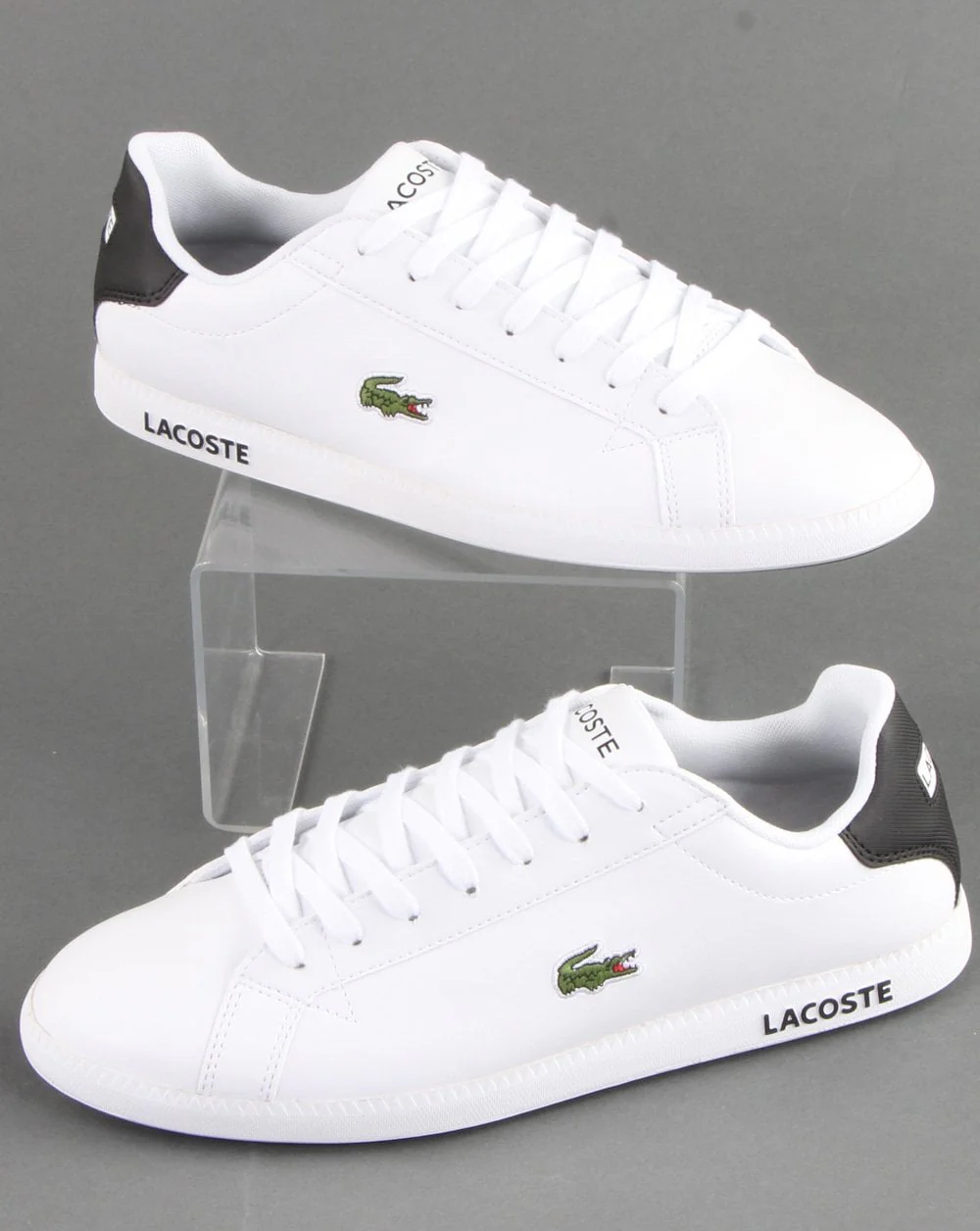 Lacoste Footwear Graduate 0120 Trainer White/Black