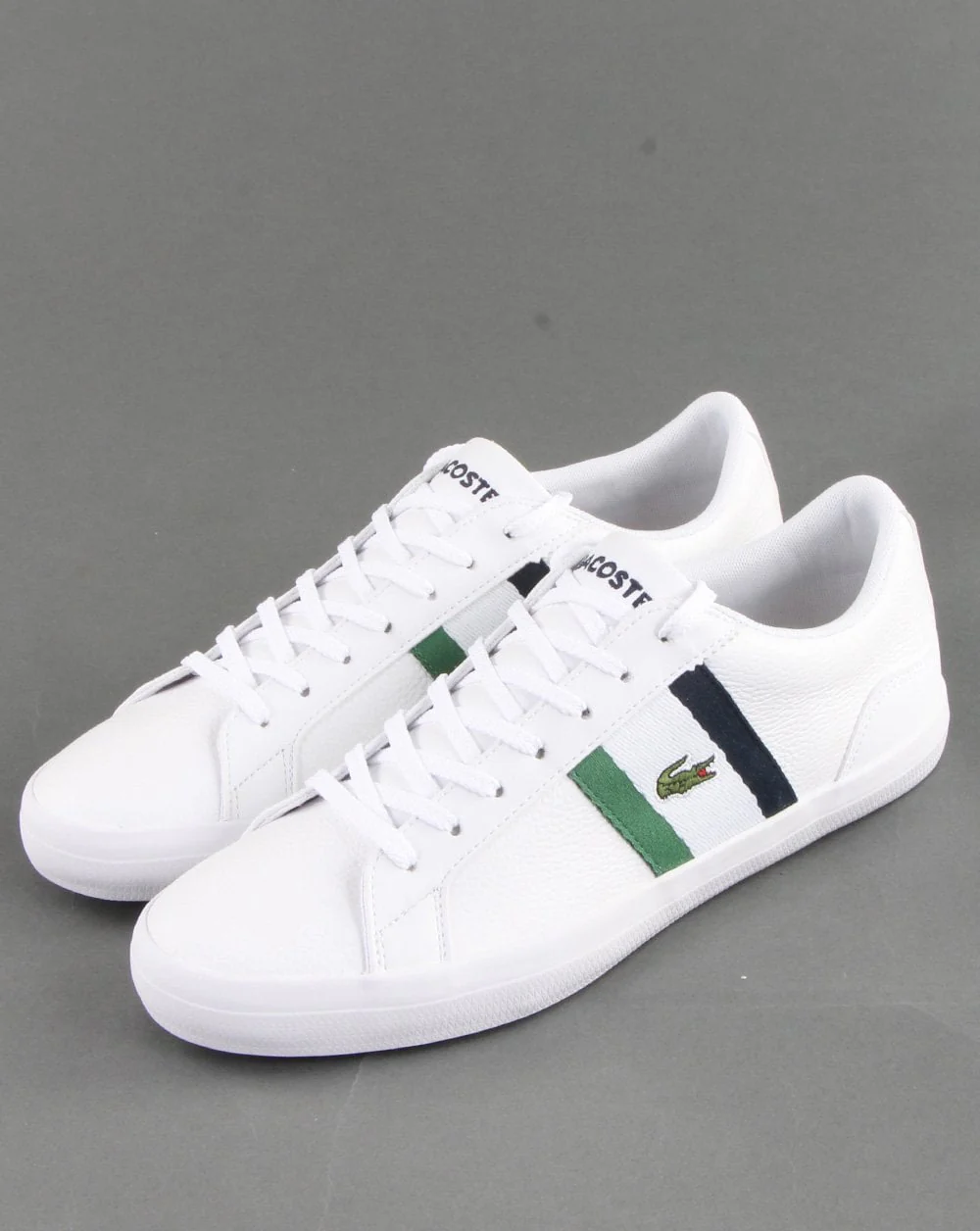 Lacoste Footwear Lerond 119 Trainer White/Navy - Image 3