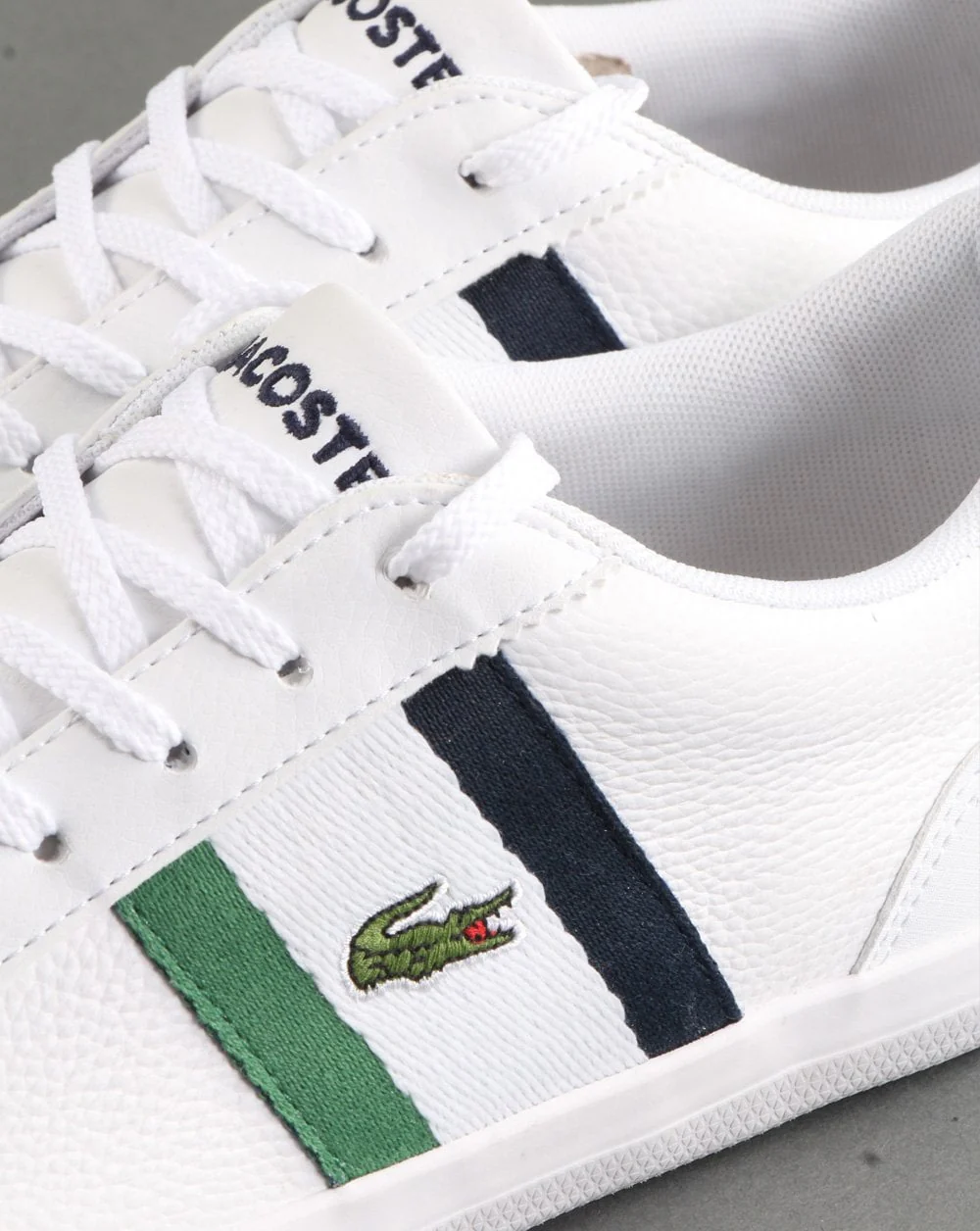 Lacoste Footwear Lerond 119 Trainer White/Navy - Image 4