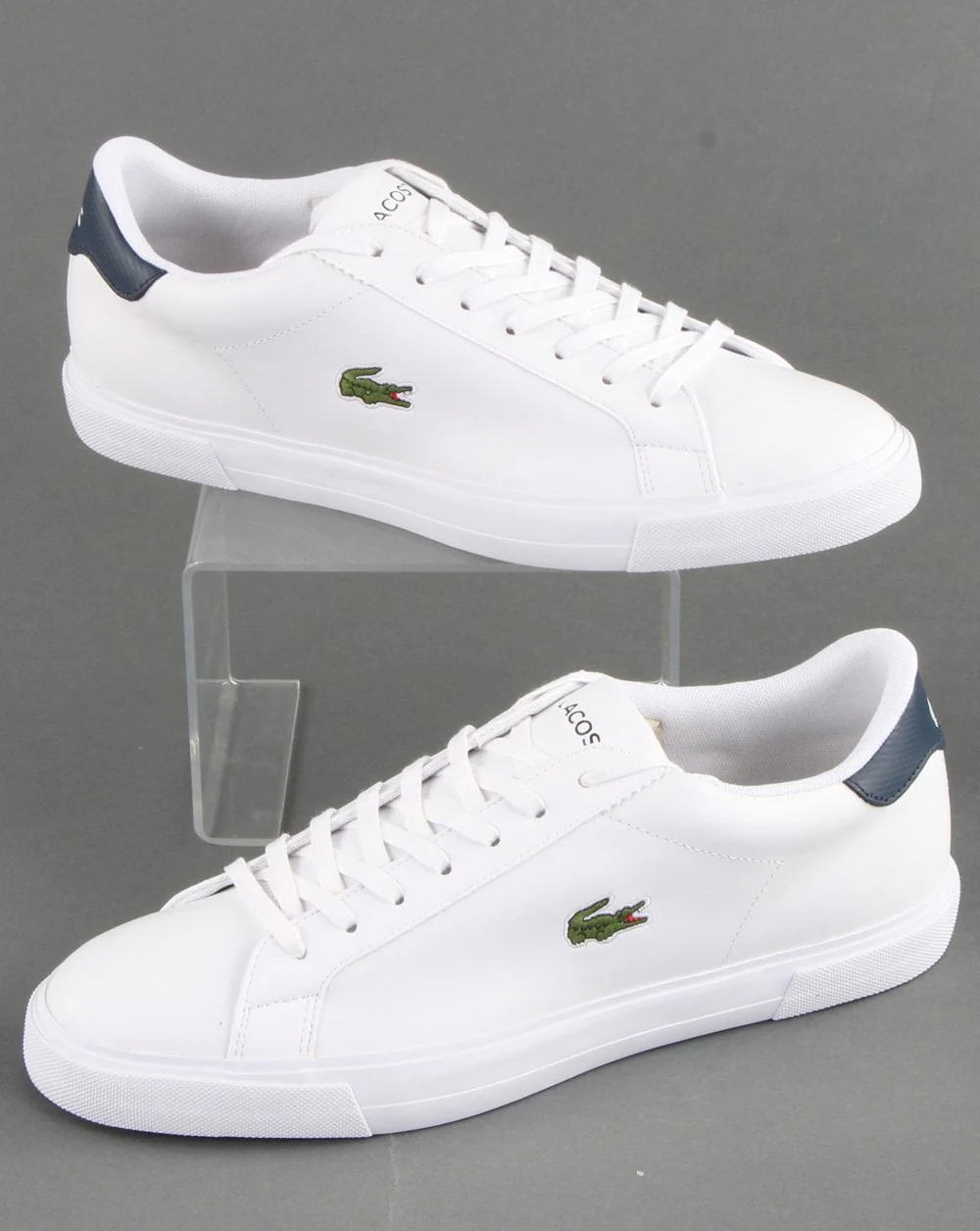 Lacoste Footwear Lerond Plus Trainer White/navy