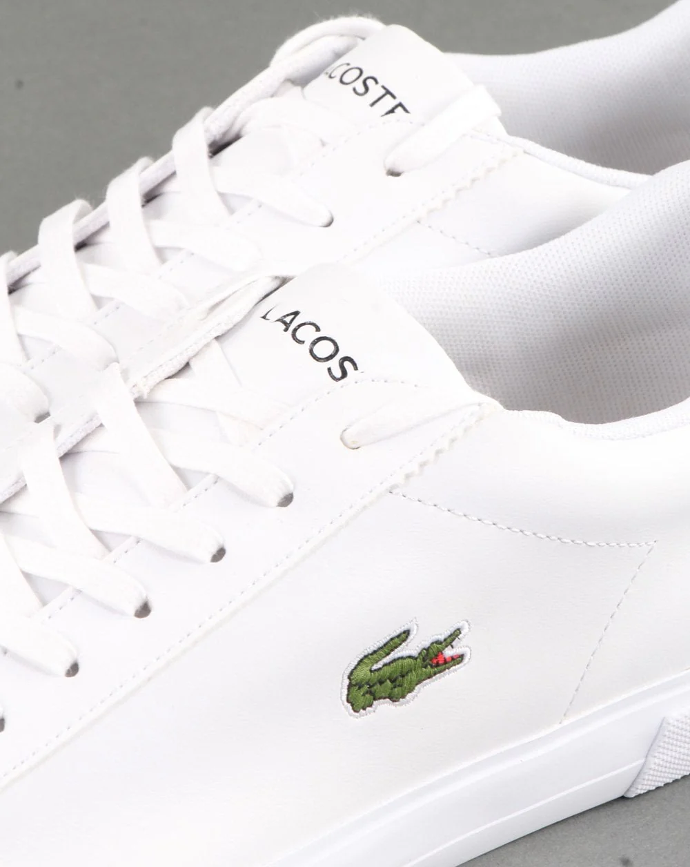 Lacoste Footwear Lerond Plus Trainer White/navy - Image 4