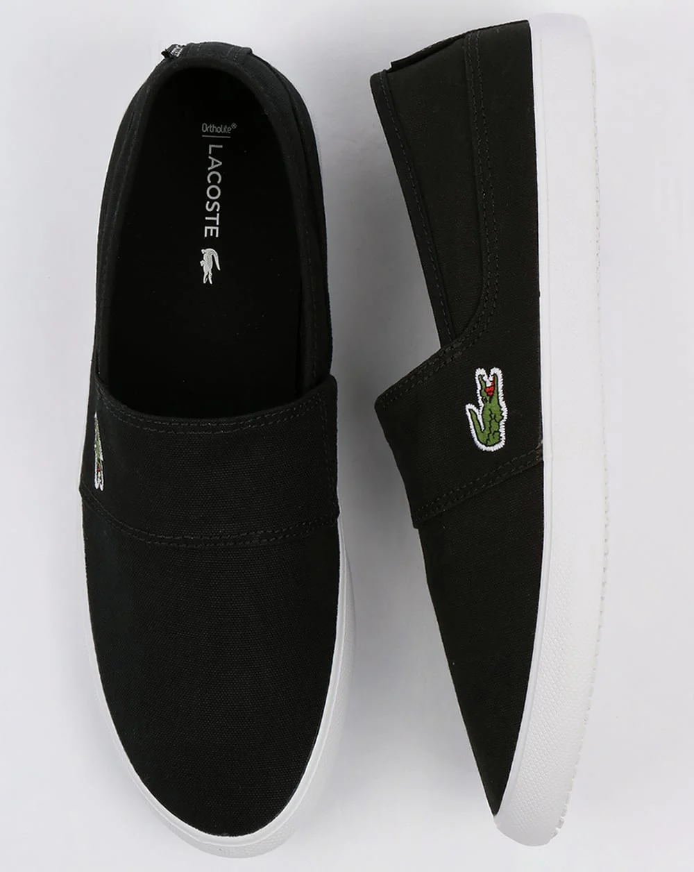Lacoste Footwear Marice Slip On Espadrille Black - Image 2