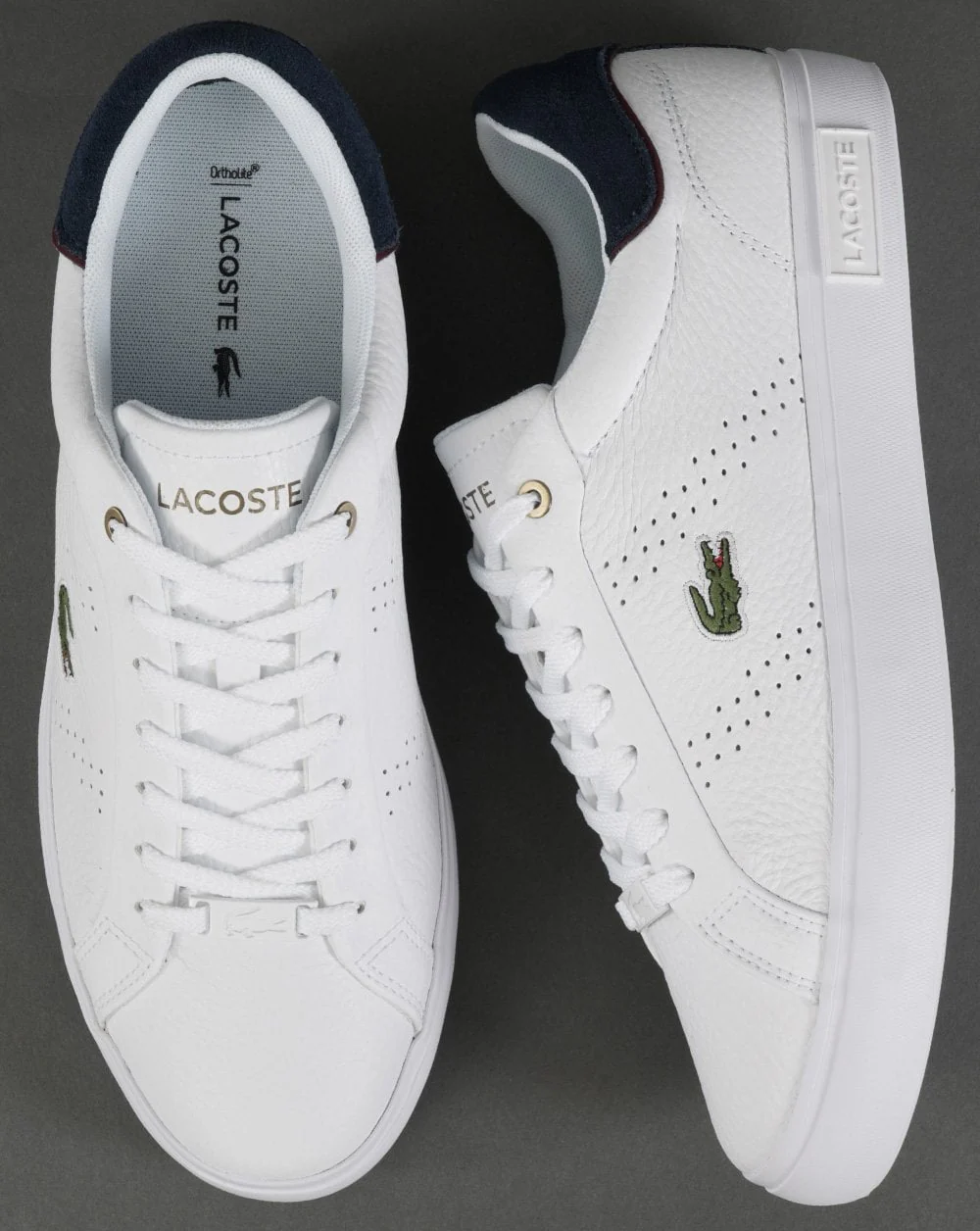 Lacoste Footwear Powercourt Trainer White - Image 2
