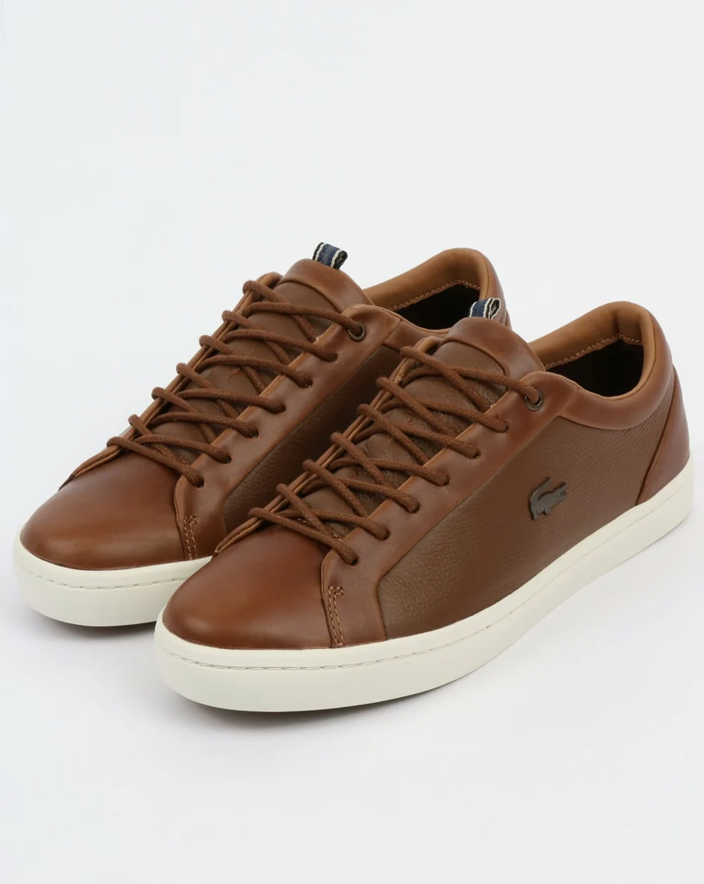 Lacoste Footwear Straightset Trainers Light Brown - Image 3