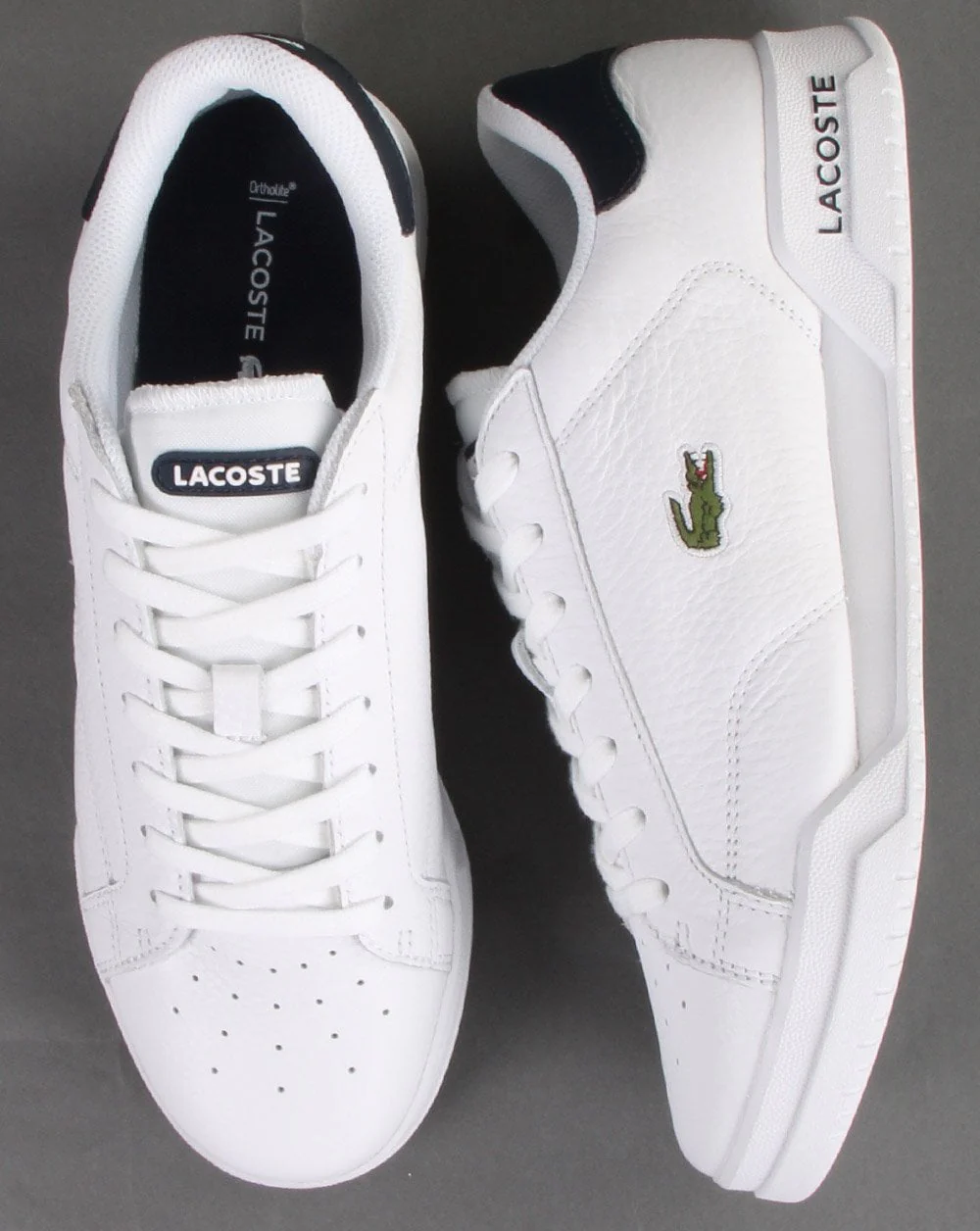 Lacoste Footwear Twinserve Trainer White/navy - Image 2