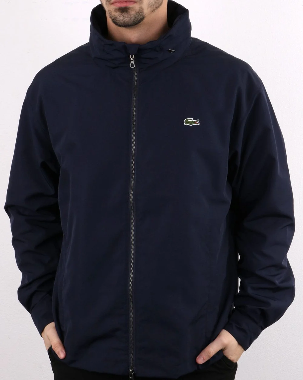 Lacoste Funnel Neck Jacket Navy