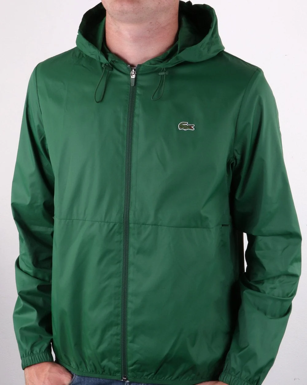 Lacoste Hooded Jacket Green - Image 2
