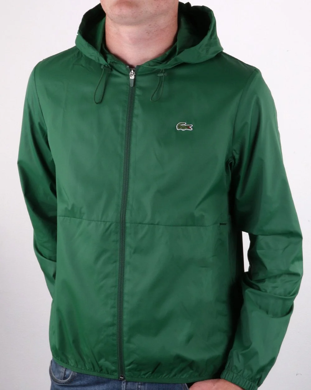 Lacoste Hooded Jacket Green - Image 3