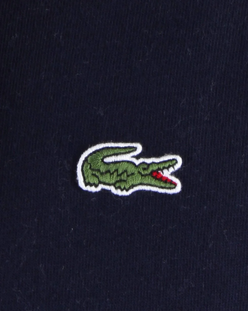 Lacoste Hooded Overhead Sweat Navy/Silver Chine - Image 3