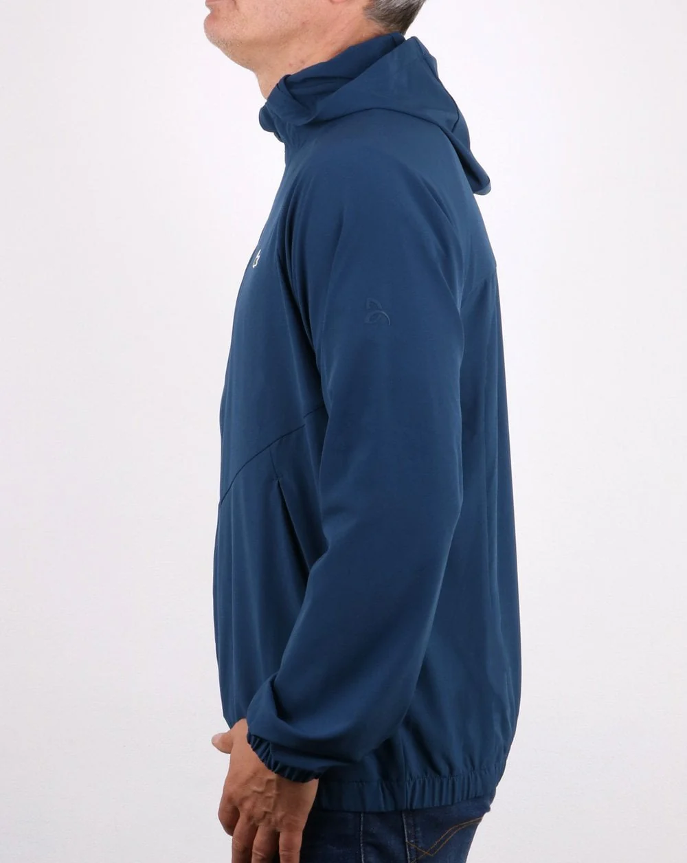 Lacoste Hooded Sport Performance Jacket Azurite/Black - Image 3