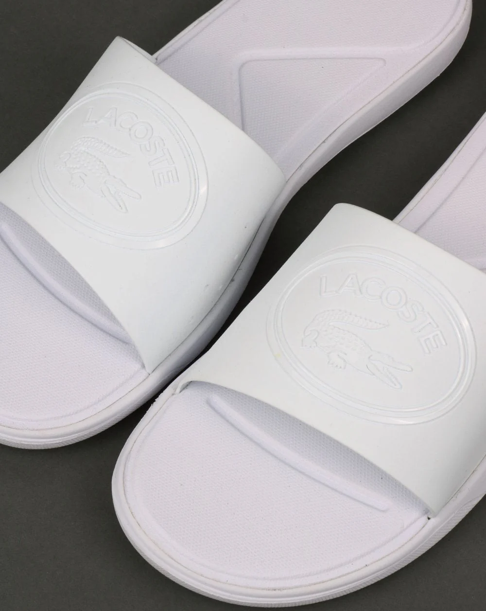 Lacoste L.30 Sliders White/White - Image 2