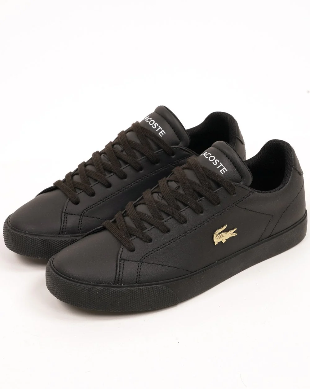 Lacoste Lerond Set Trainers Black/Black - Image 2