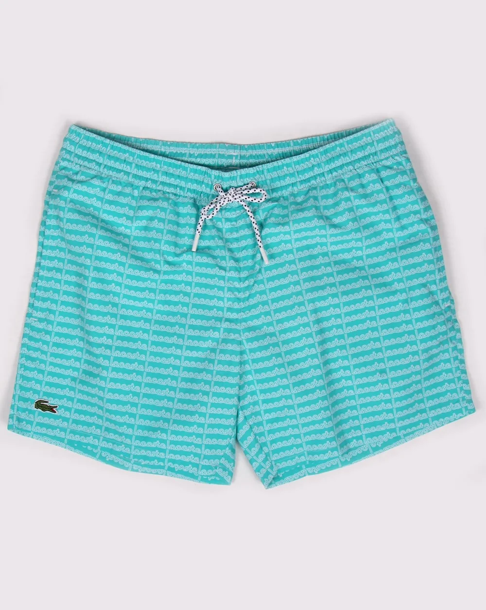 Lacoste Linear Logo Swim Shorts Bermuda