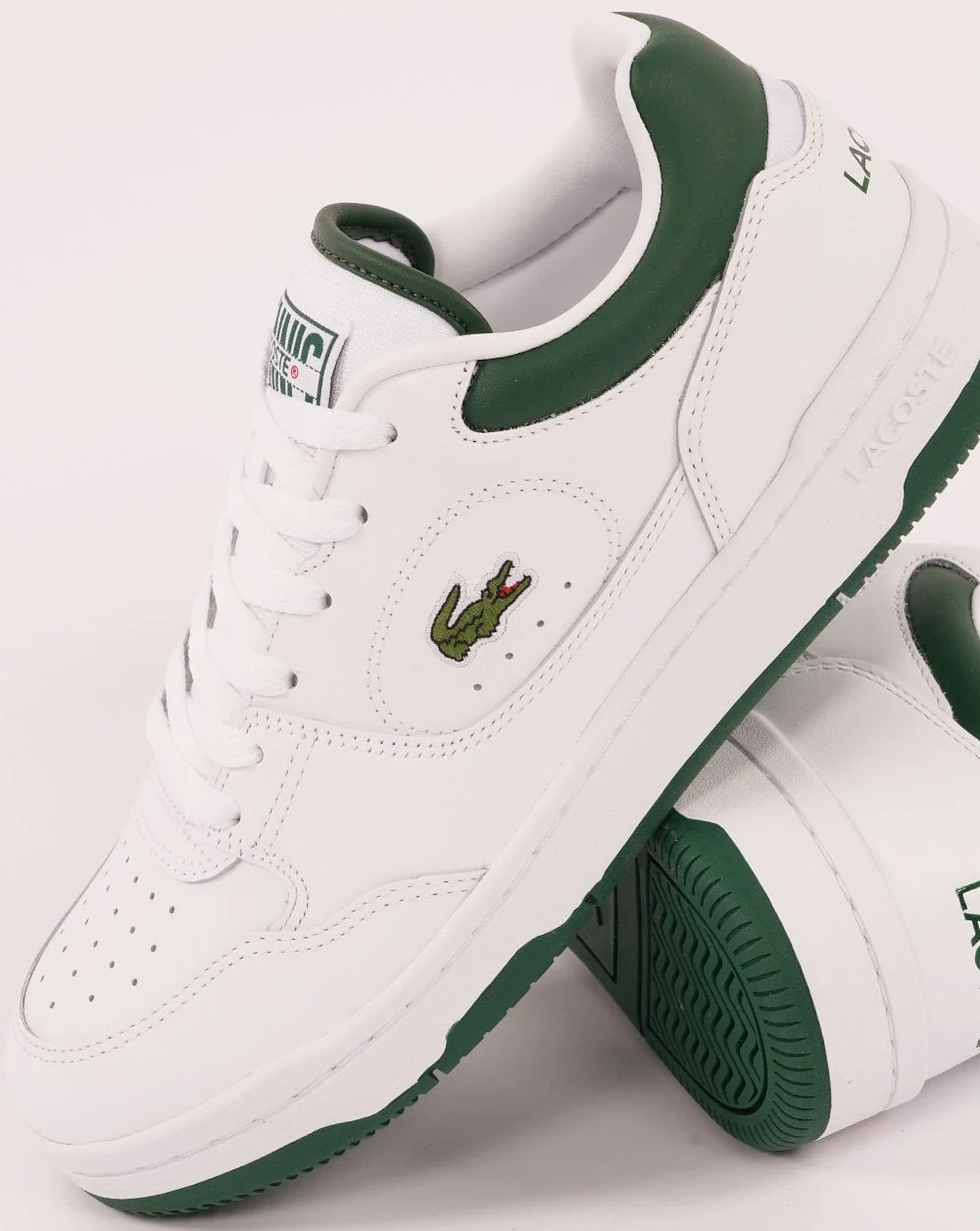 Lacoste Linedrive Trainers White/Dark Green