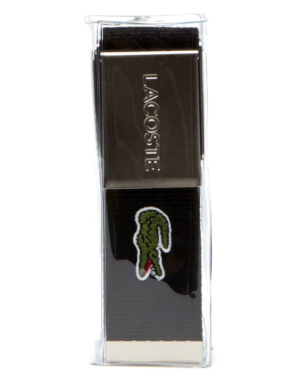 Lacoste Logo Belt Black - Image 3