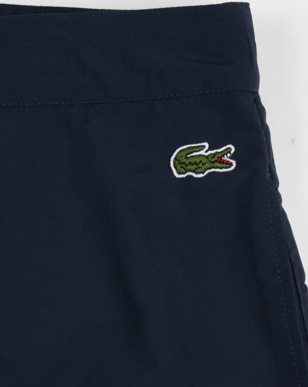 Lacoste Logo Lettering Swim Shorts Navy - Image 3