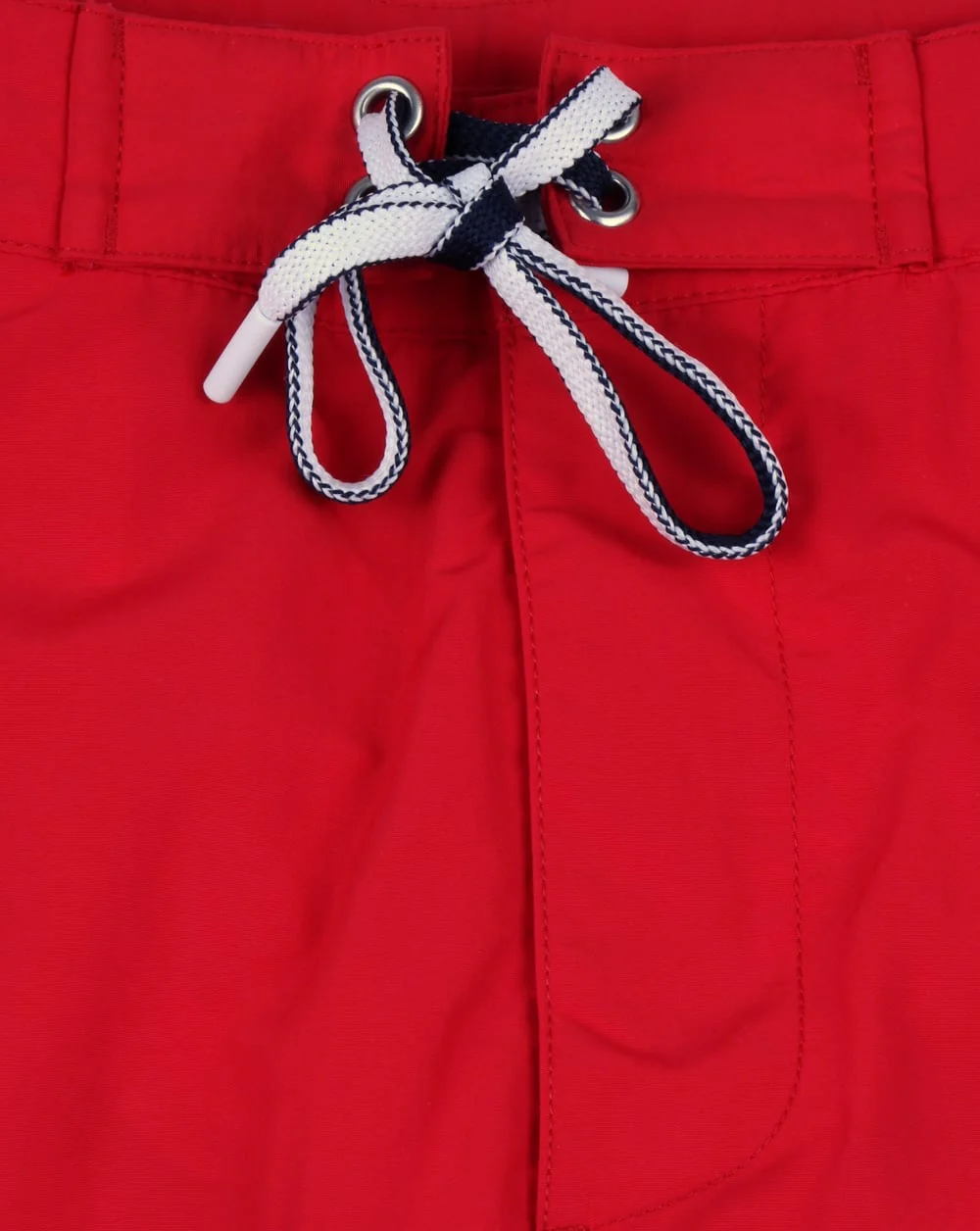 Lacoste Logo Lettering Swim Shorts Red - Image 2