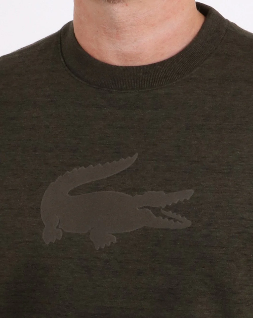 Lacoste Logo Sweatshirt Doormouse Chine - Image 4
