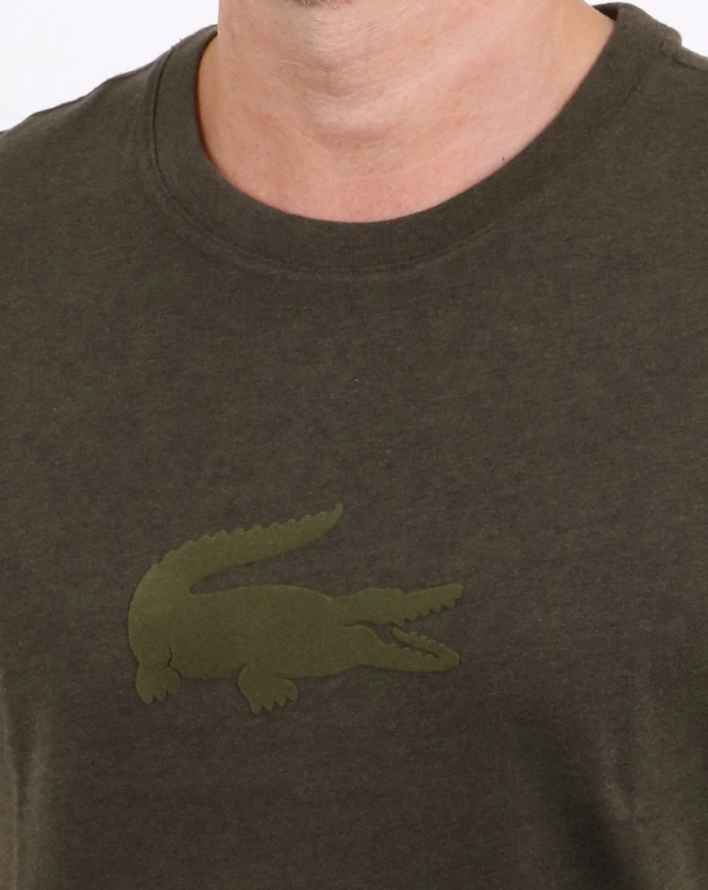 Lacoste Logo T-shirt Forest Green - Image 2