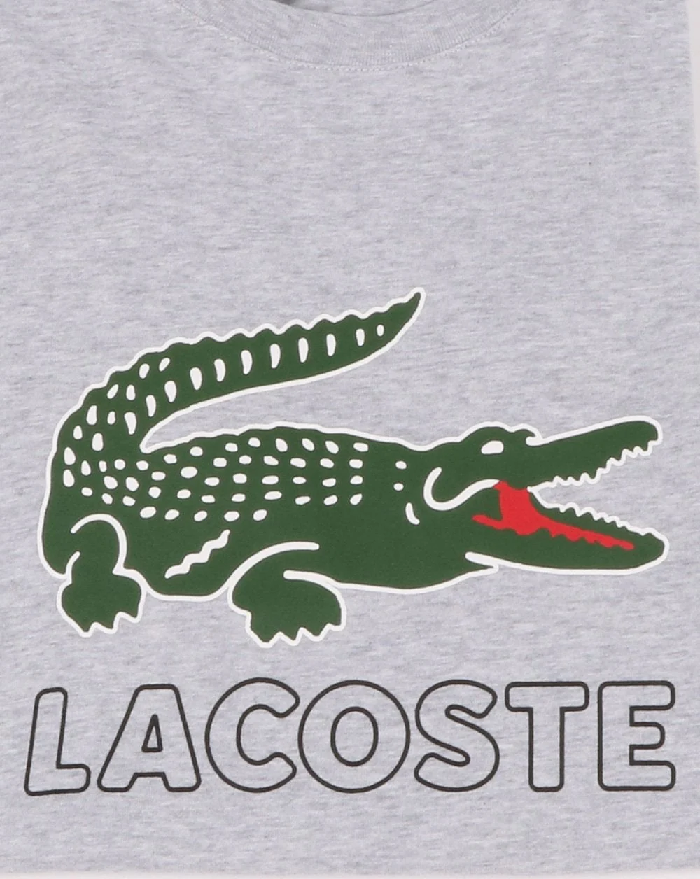 Lacoste Logo T-shirt Grey - Image 3
