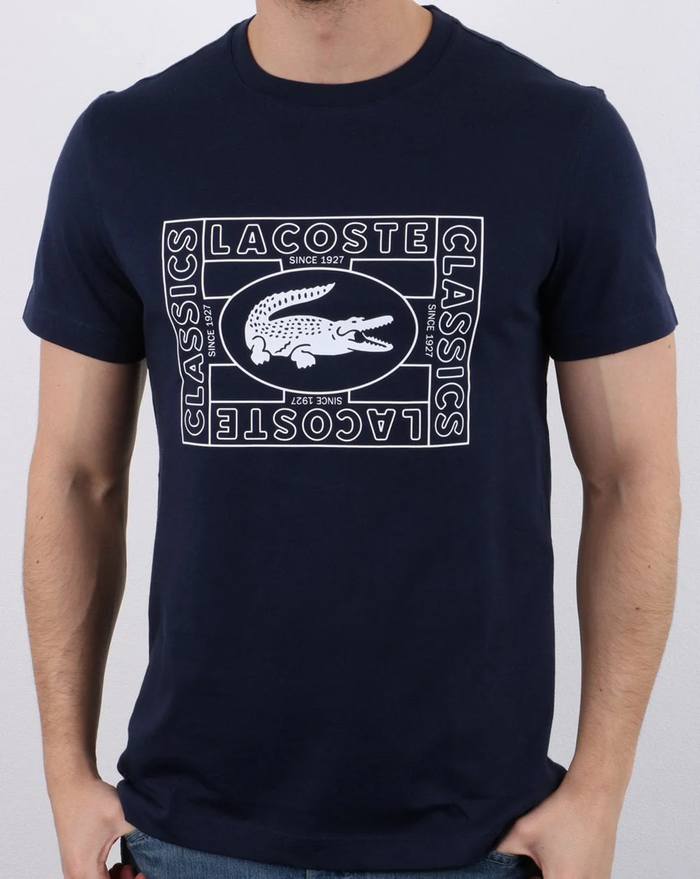 Lacoste Logo T-shirt Navy