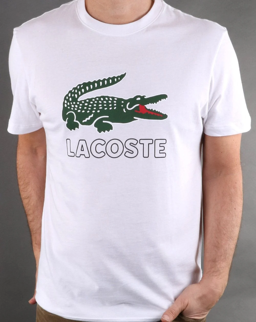 Lacoste Logo T-shirt White