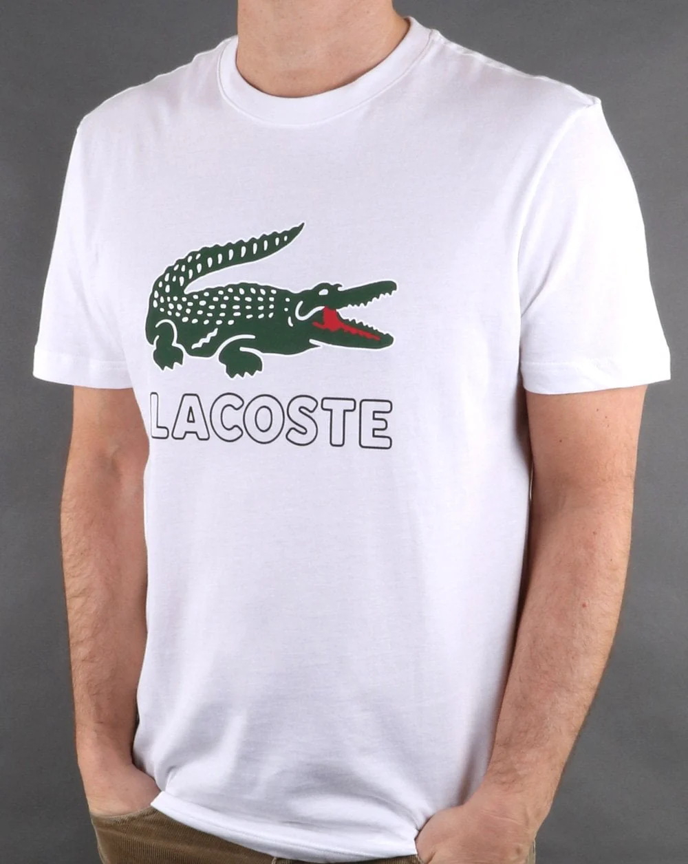 Lacoste Logo T-shirt White - Image 2