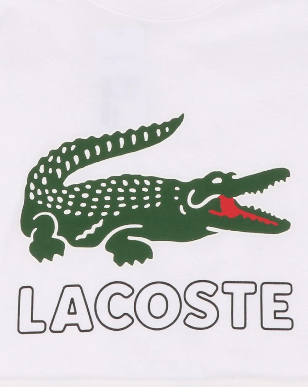 Lacoste Logo T-shirt White - Image 3