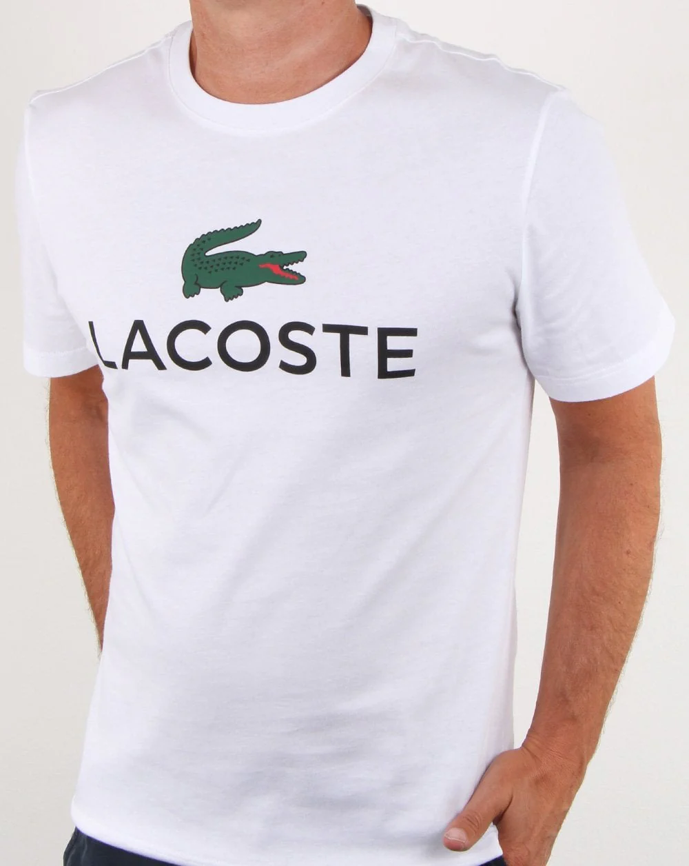 Lacoste Logo T-shirt White - Image 3