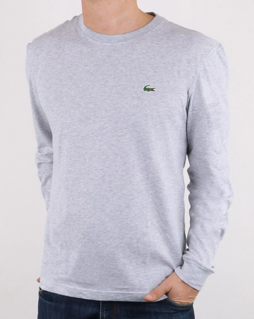Lacoste Long Sleeve T-shirt Grey - Image 2