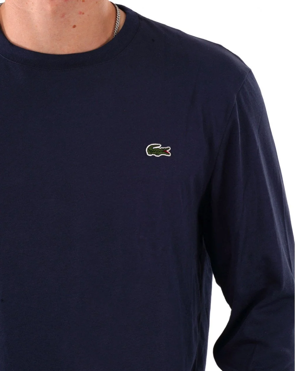 Lacoste Long Sleeve T-shirt Navy - Image 2
