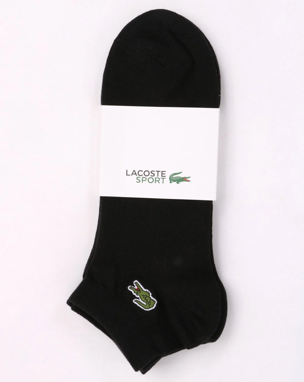 Lacoste Low Cut Socks 3 Pack Black