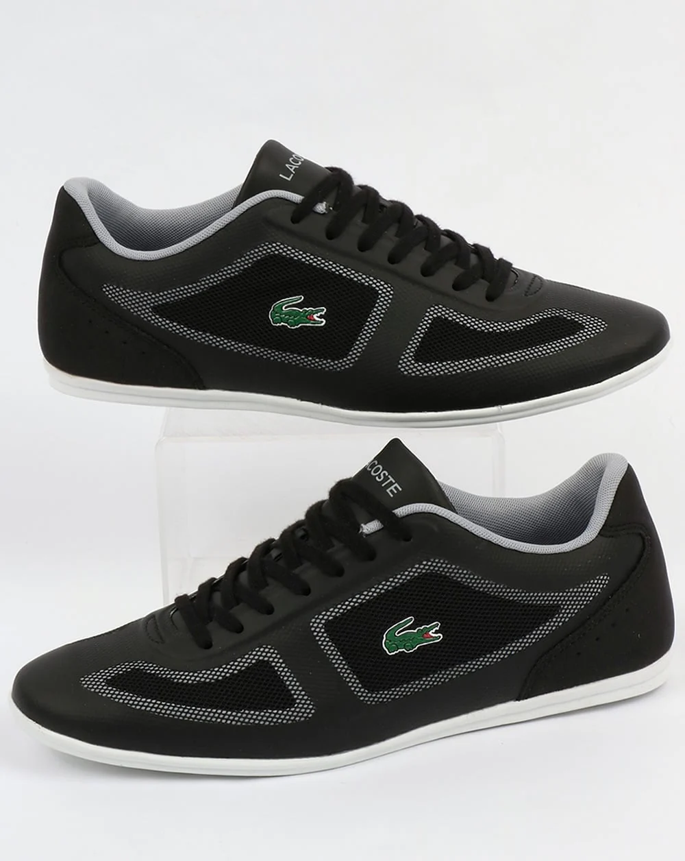 Lacoste Misano Evo Trainers Black/Grey