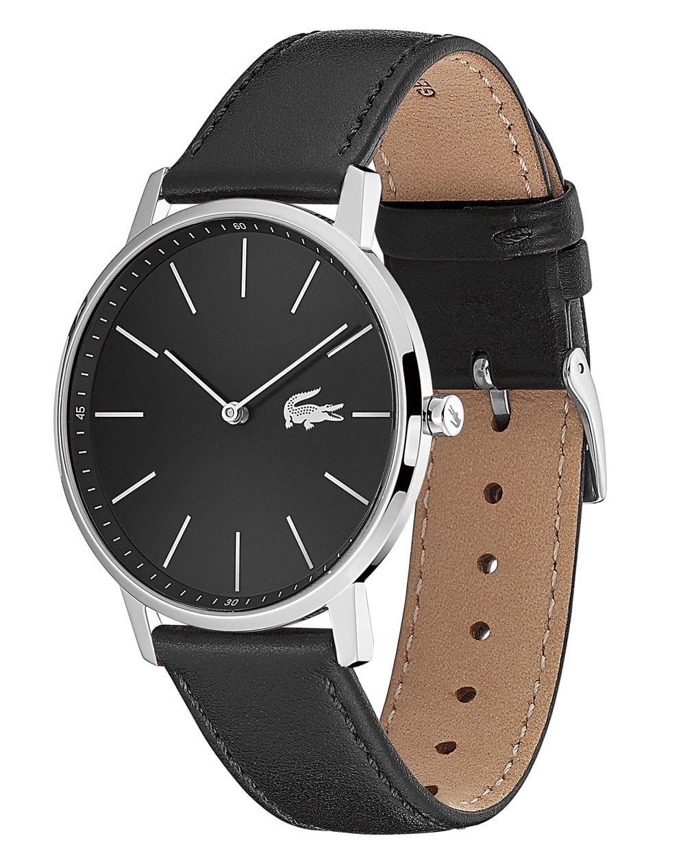 Lacoste Moon Watch Black Leather - Image 2