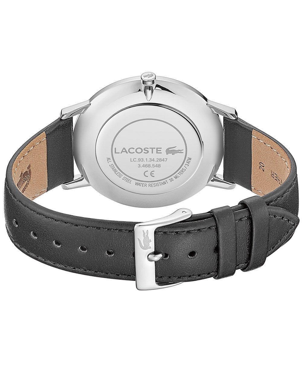 Lacoste Moon Watch Black Leather - Image 3