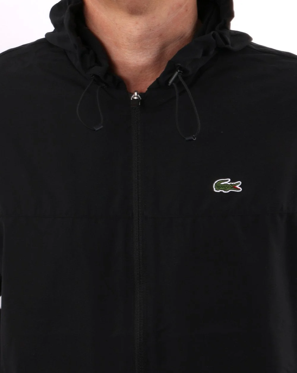 Lacoste Packable Windbreaker Black - Image 3