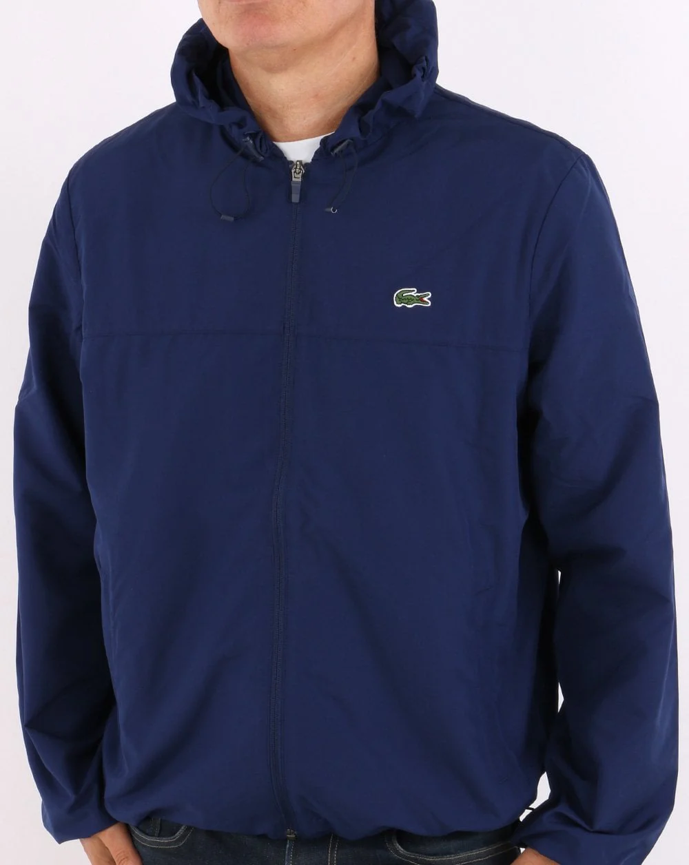 Lacoste Packable Windbreaker Navy - Image 3