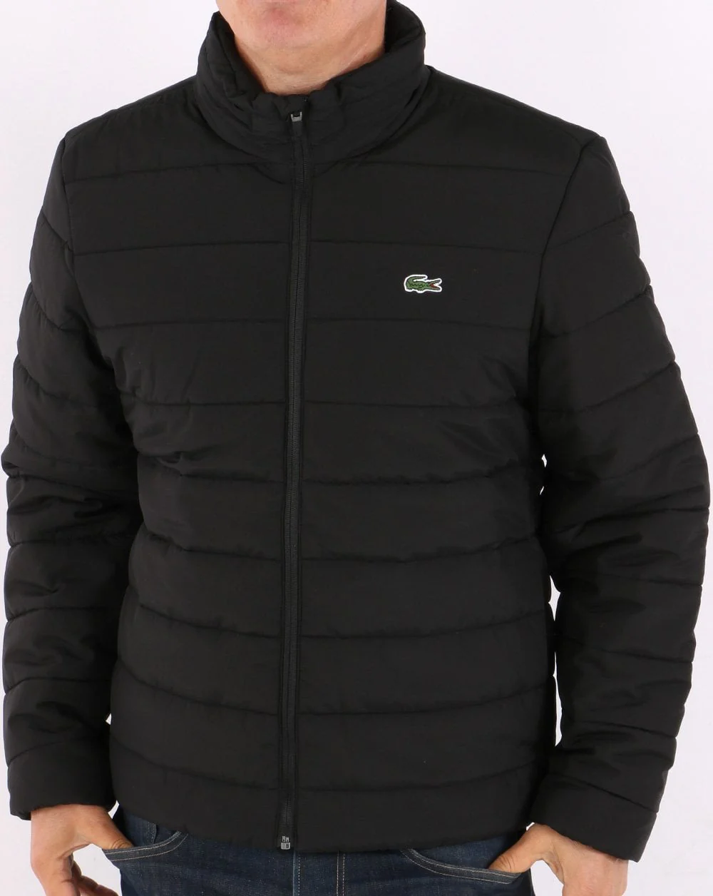 Lacoste Padded Jacket Black - Image 2