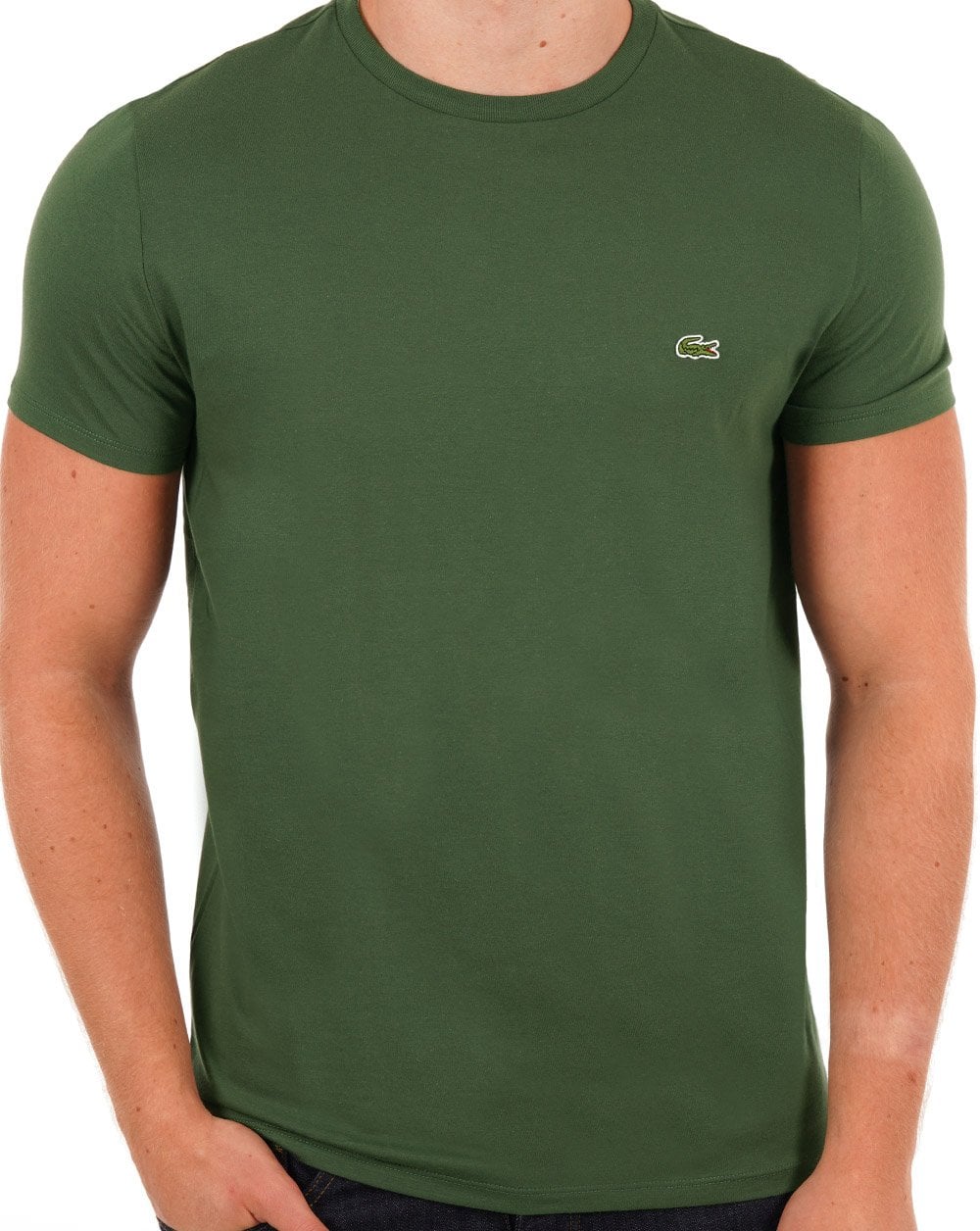 Lacoste Pima Cotton T Shirt Dark Green