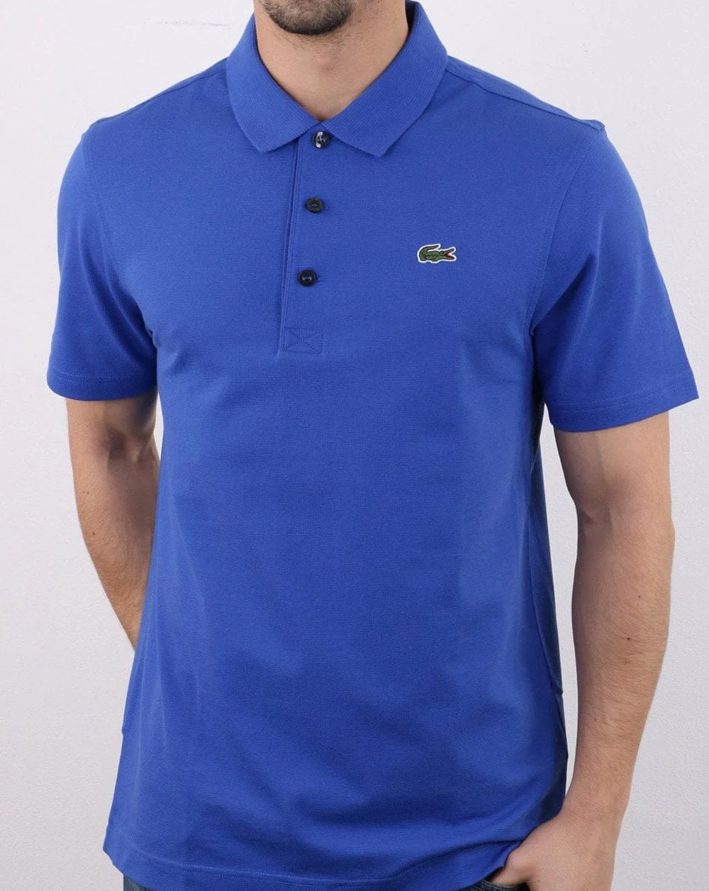 Lacoste Polo Shirt Blue - Image 2