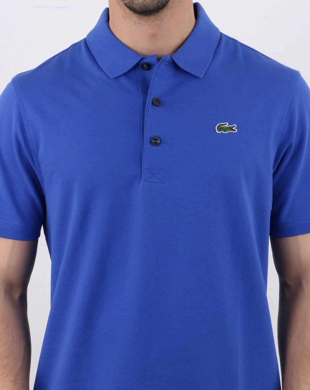 Lacoste Polo Shirt Blue - Image 3