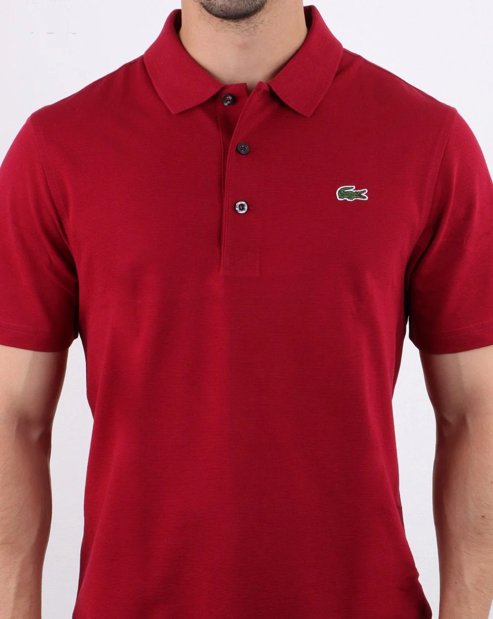 Lacoste Polo Shirt Bordeaux - Image 4