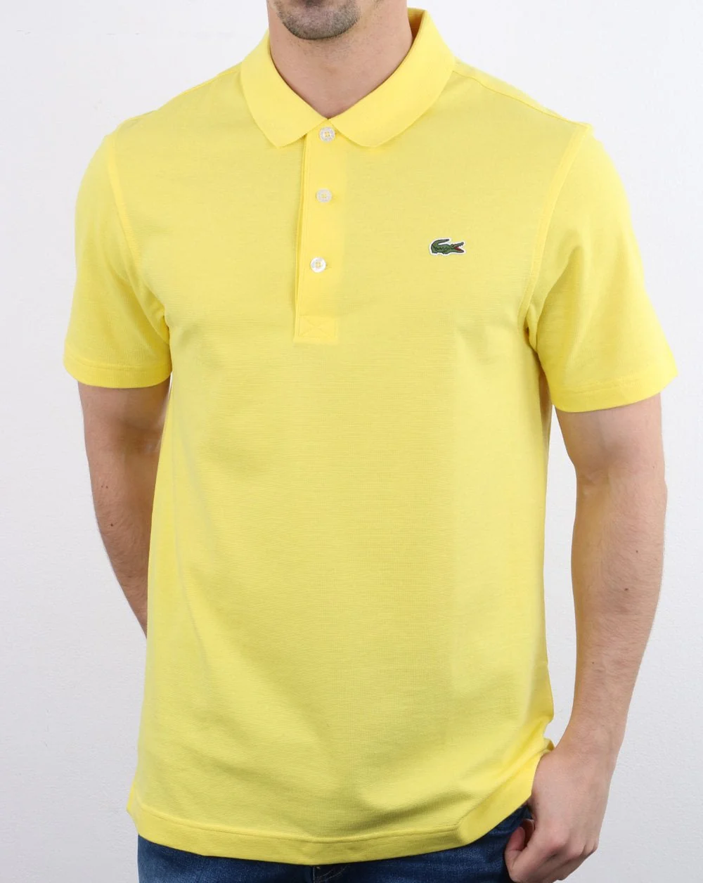 Lacoste Polo Shirt Lemon - Image 3