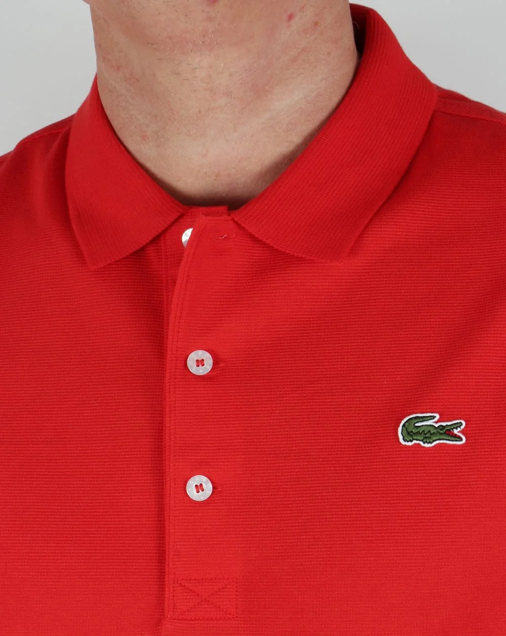 Lacoste Polo Shirt Red - Image 2