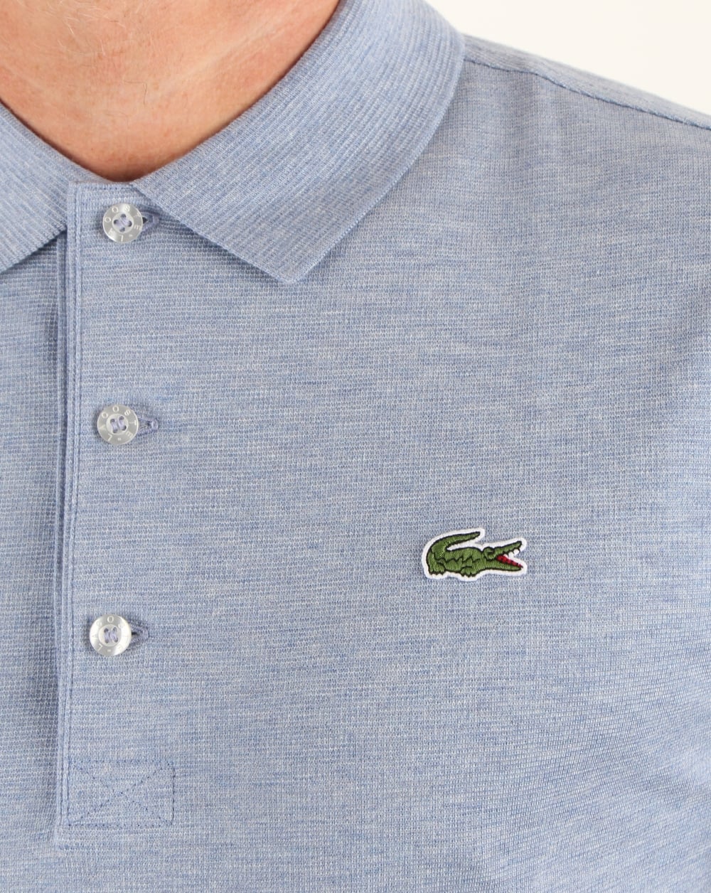Lacoste Polo Shirt Valerian Chine - Image 2