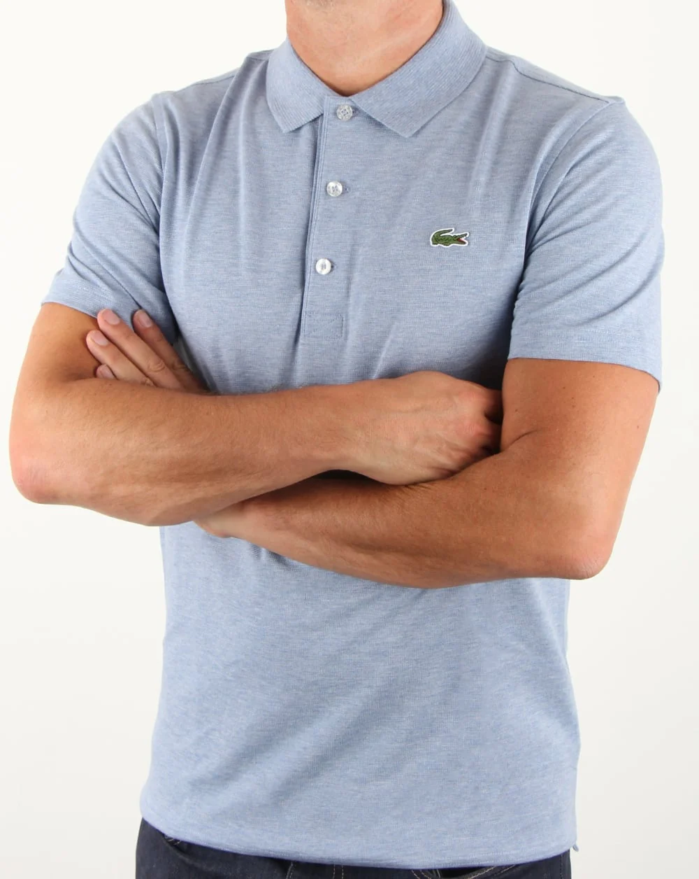 Lacoste Polo Shirt Valerian Chine - Image 3