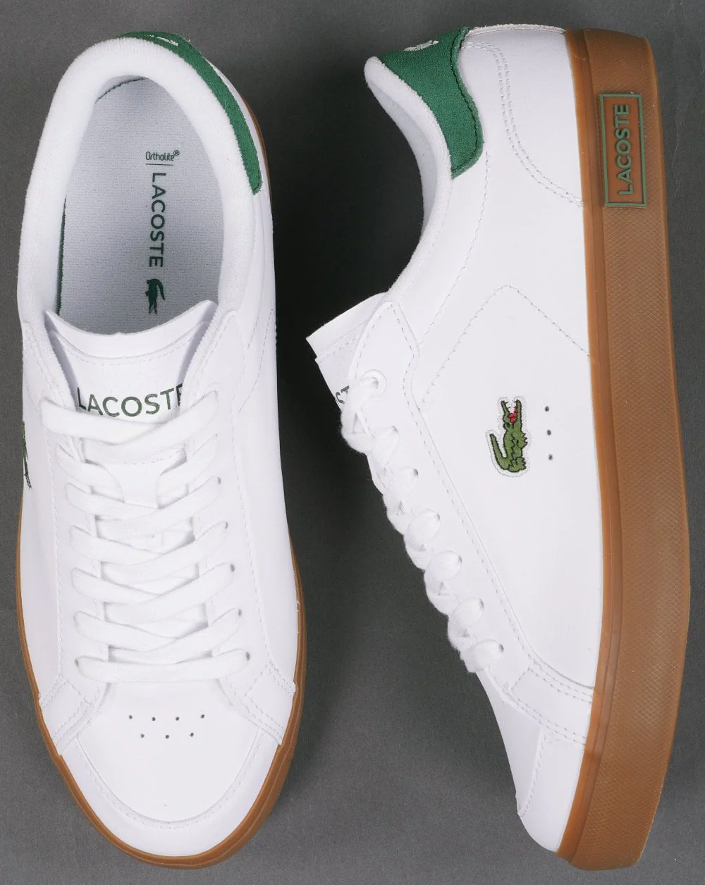 Lacoste Powercourt Trainer 123 1 SMA White/Gum - Image 4