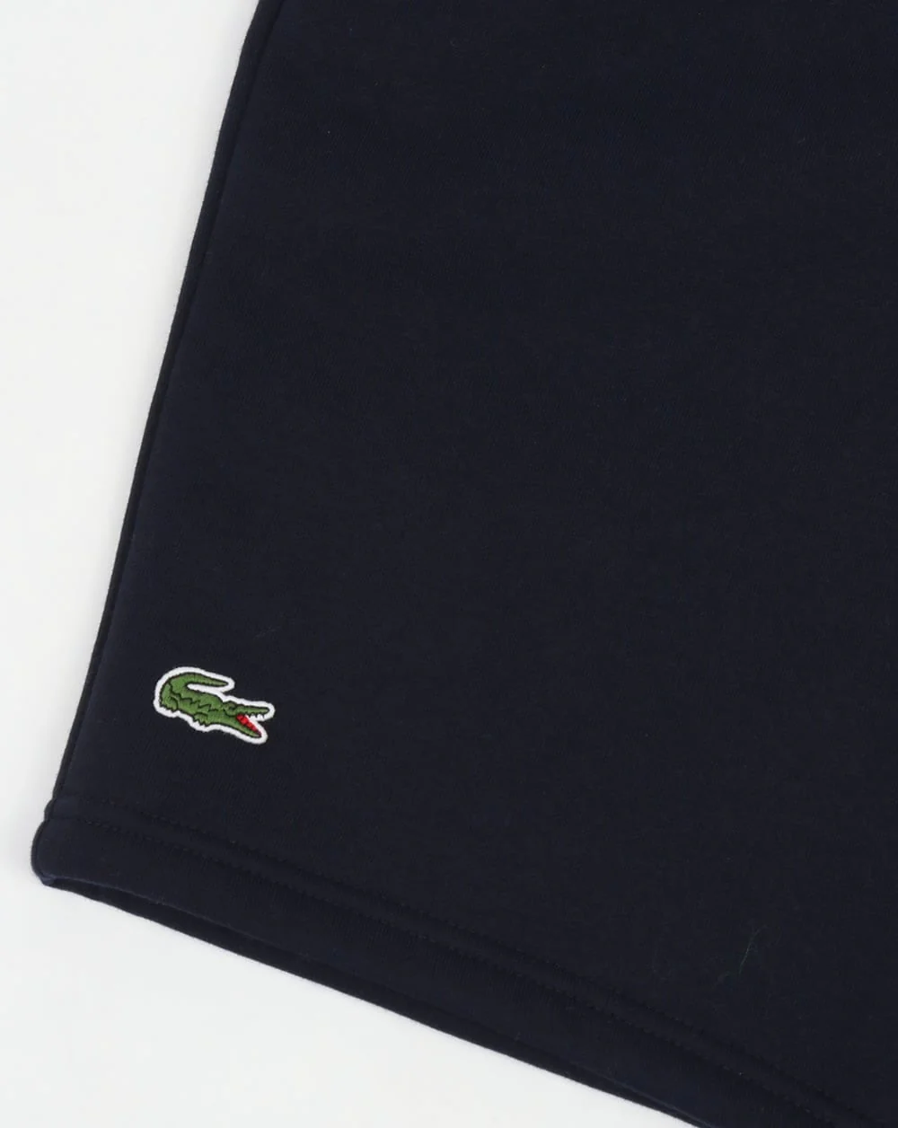 Lacoste Rear Pocket Fleece Shorts Navy - Image 3