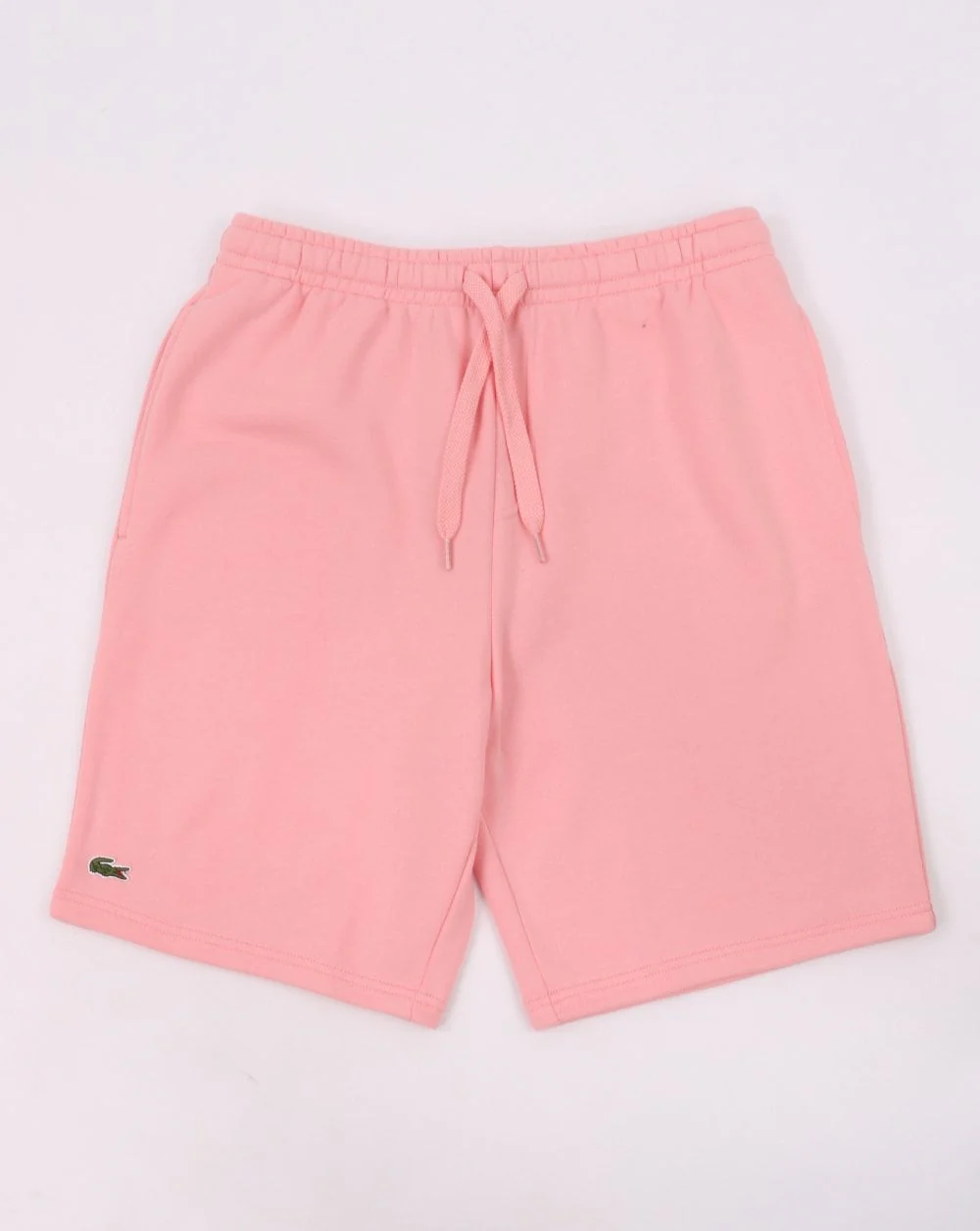 Lacoste Rear Pocket Fleece Shorts Pink