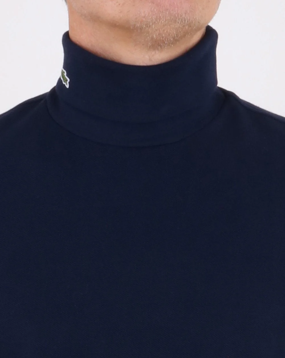 Lacoste Roll Neck Navy - Image 3